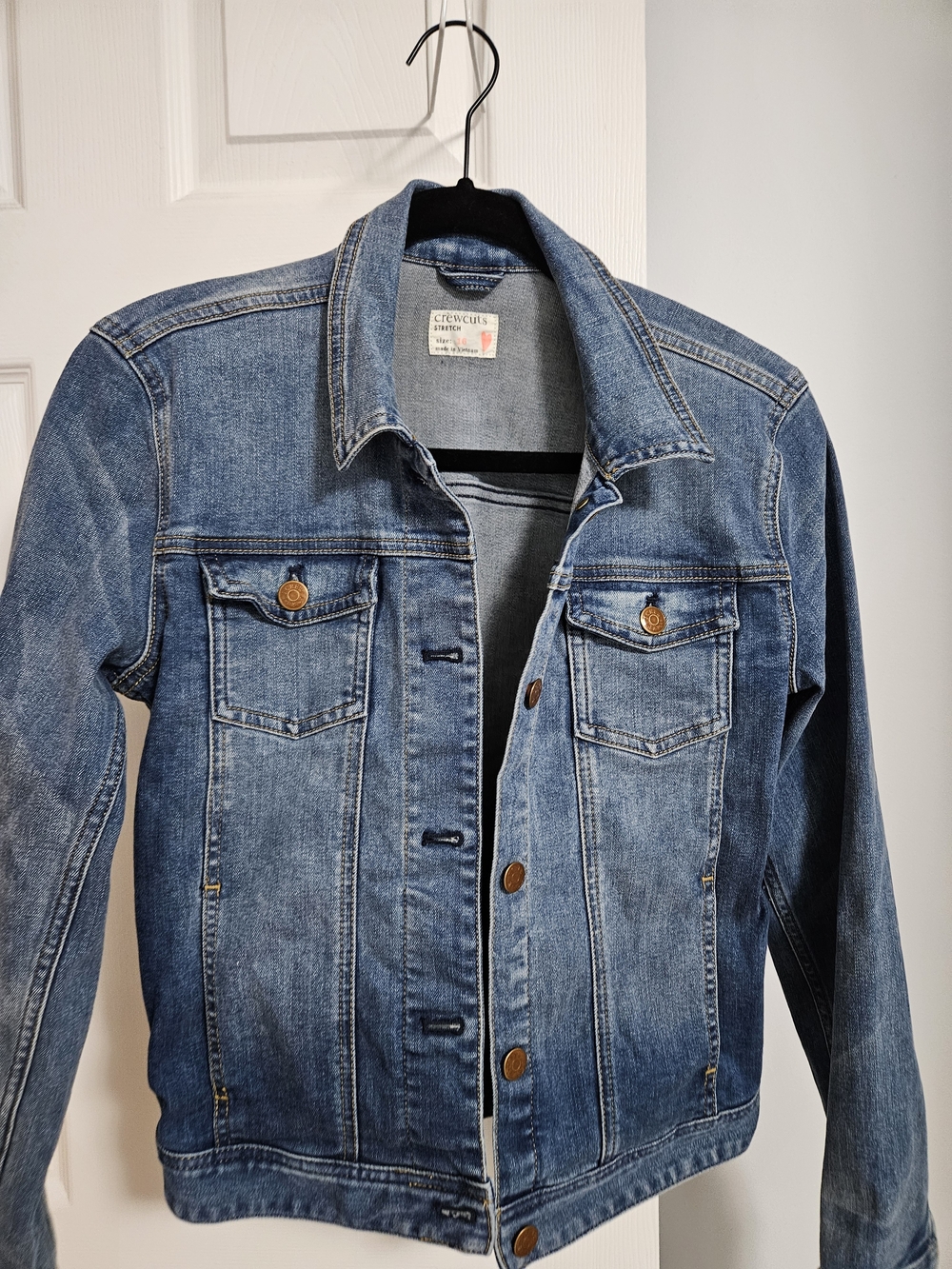 Jcrew Crewcuts Blue Denim Jacket